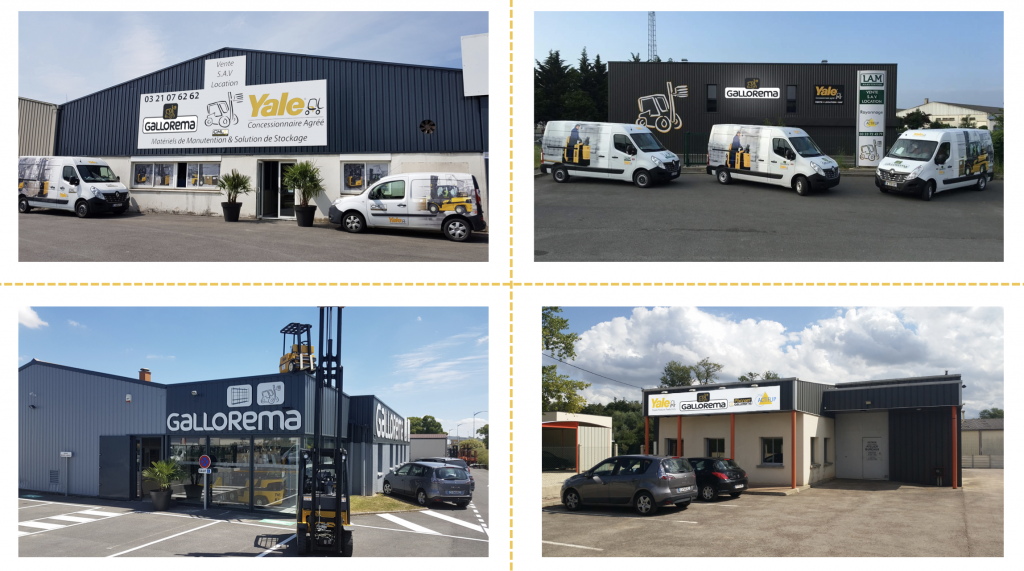 Gallorema 4 agences